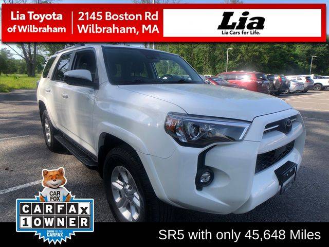 2021 Toyota 4Runner SR5 — SUV — 45,625 mi — Wilbraham, MA
