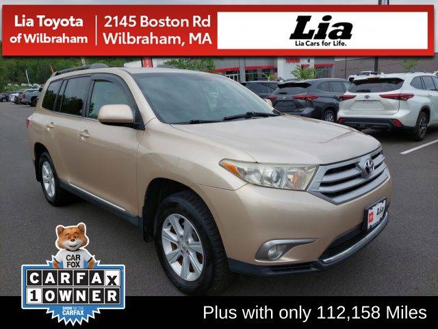 2013 Toyota Highlander Plus V6 — SUV — 112,114 mi — Wilbraham, MA