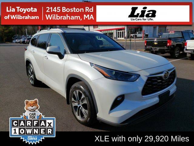2022 Toyota Highlander XLE — SUV — 29,920 mi — Wilbraham, MA