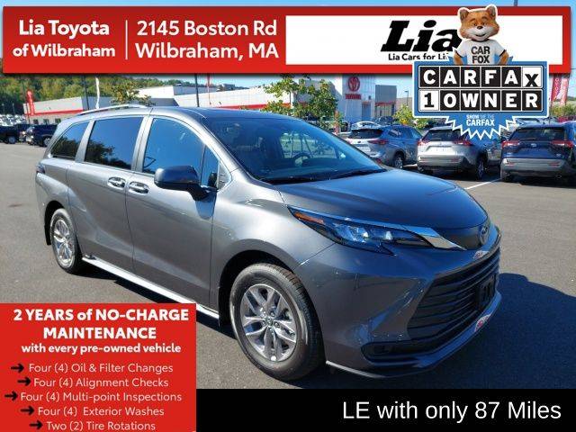 2025 Toyota Sienna LE — Minivan — 87 mi — Wilbraham, MA