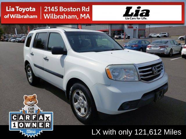 2013 Honda Pilot LX — SUV — 121,609 mi — Wilbraham, MA