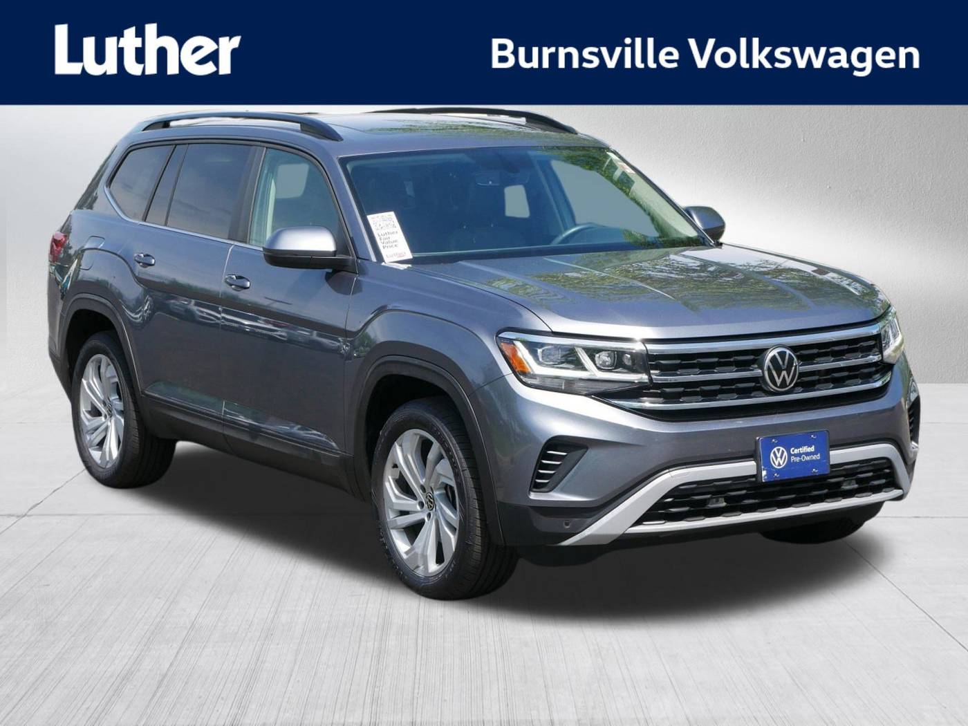 2021 Volkswagen Atlas SE with Technology — SUV — 59,392 mi — Burnsville, MN