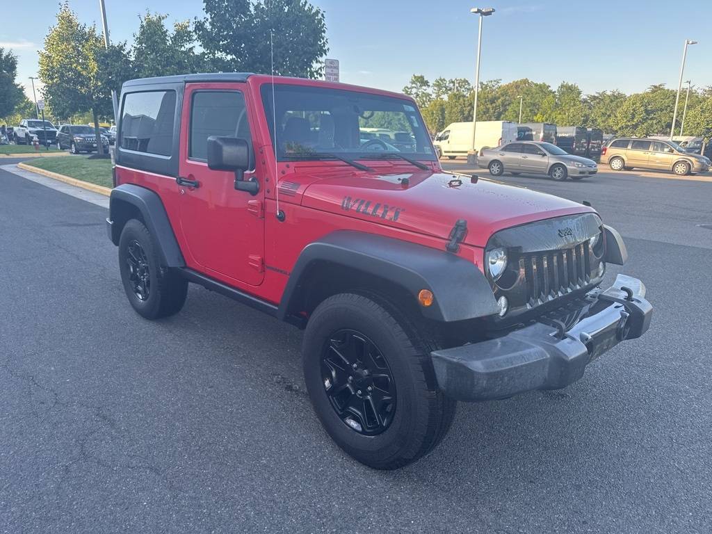2016 Jeep Wrangler Willys Wheeler — SUV — 51,810 mi — Springfield, VA