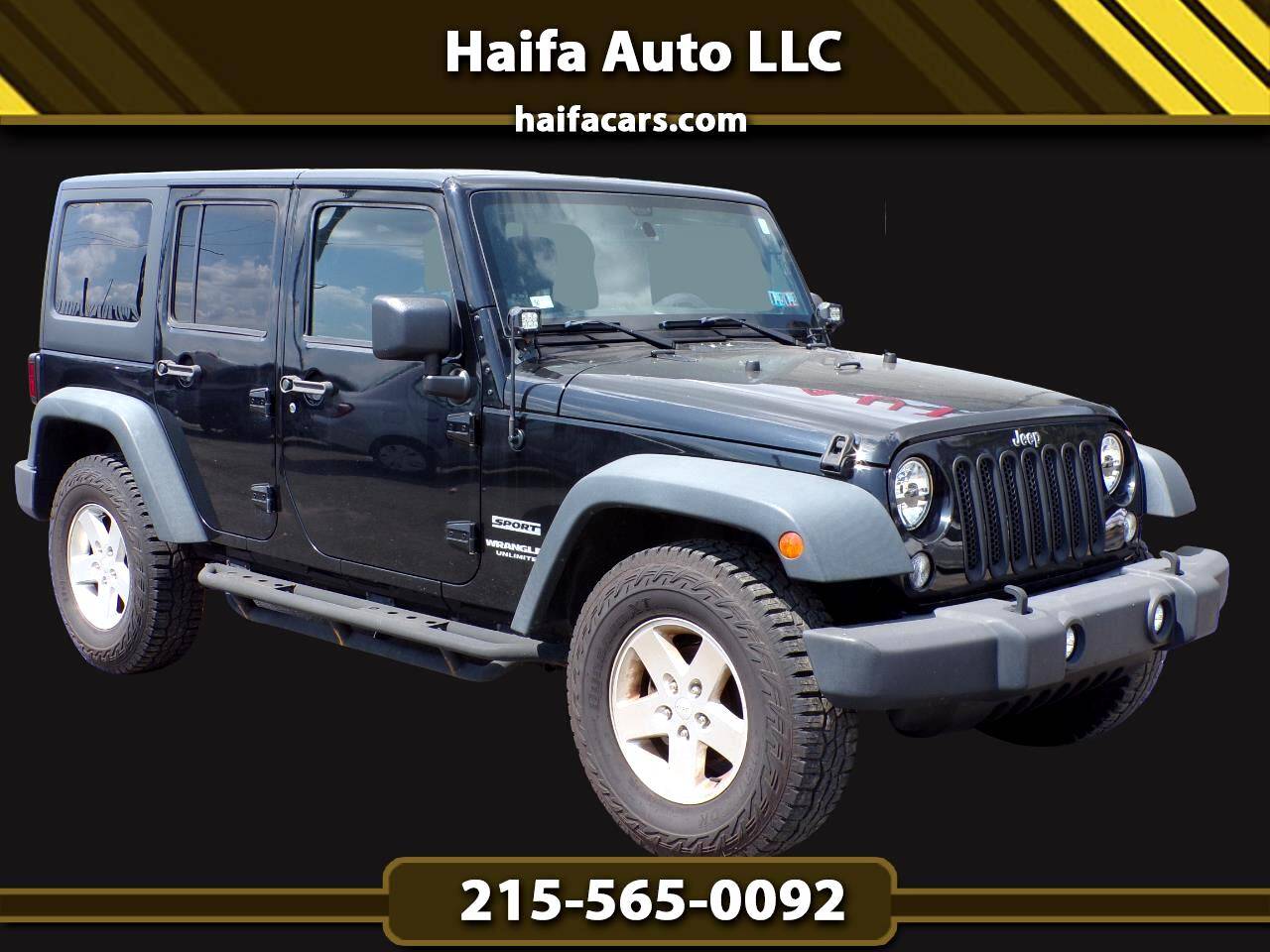 2014 Jeep Wrangler Sport — SUV — 137,775 mi — Philadelphia, PA