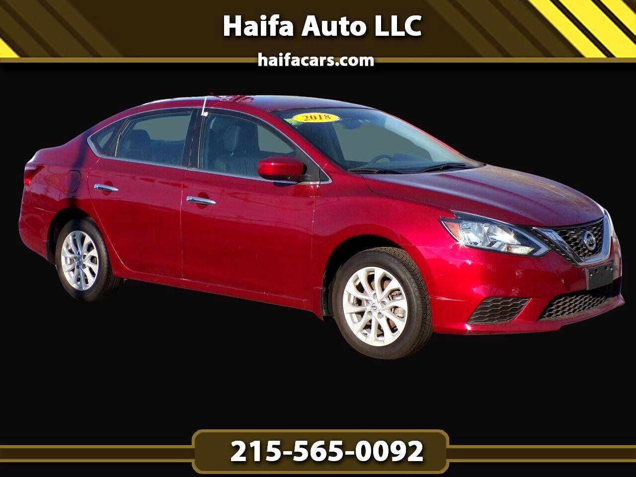 2018 Nissan Sentra SV — Sedan — 23,214 mi — Philadelphia, PA