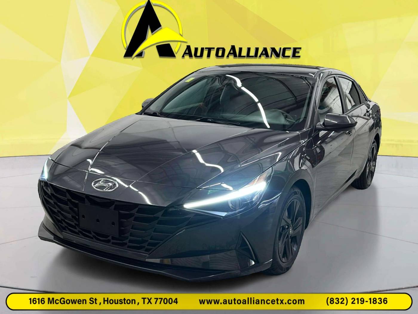 2021 Hyundai Elantra SEL — Sedan — 77,619 mi — Houston, TX