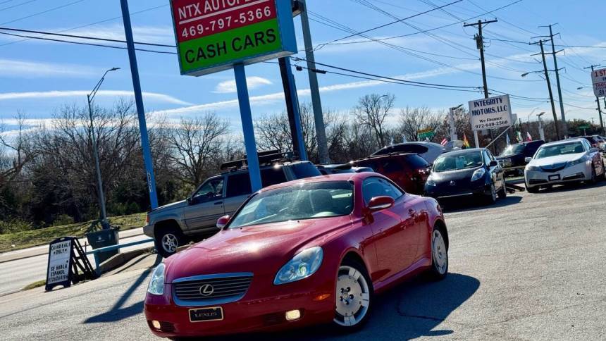 2002 Lexus SC SC 430 — Convertible — 121,600 mi — Garland, TX