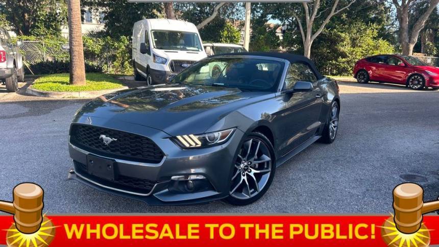 2015 Ford Mustang EcoBoost Premium — Convertible — 80,640 mi — Lake Worth, FL