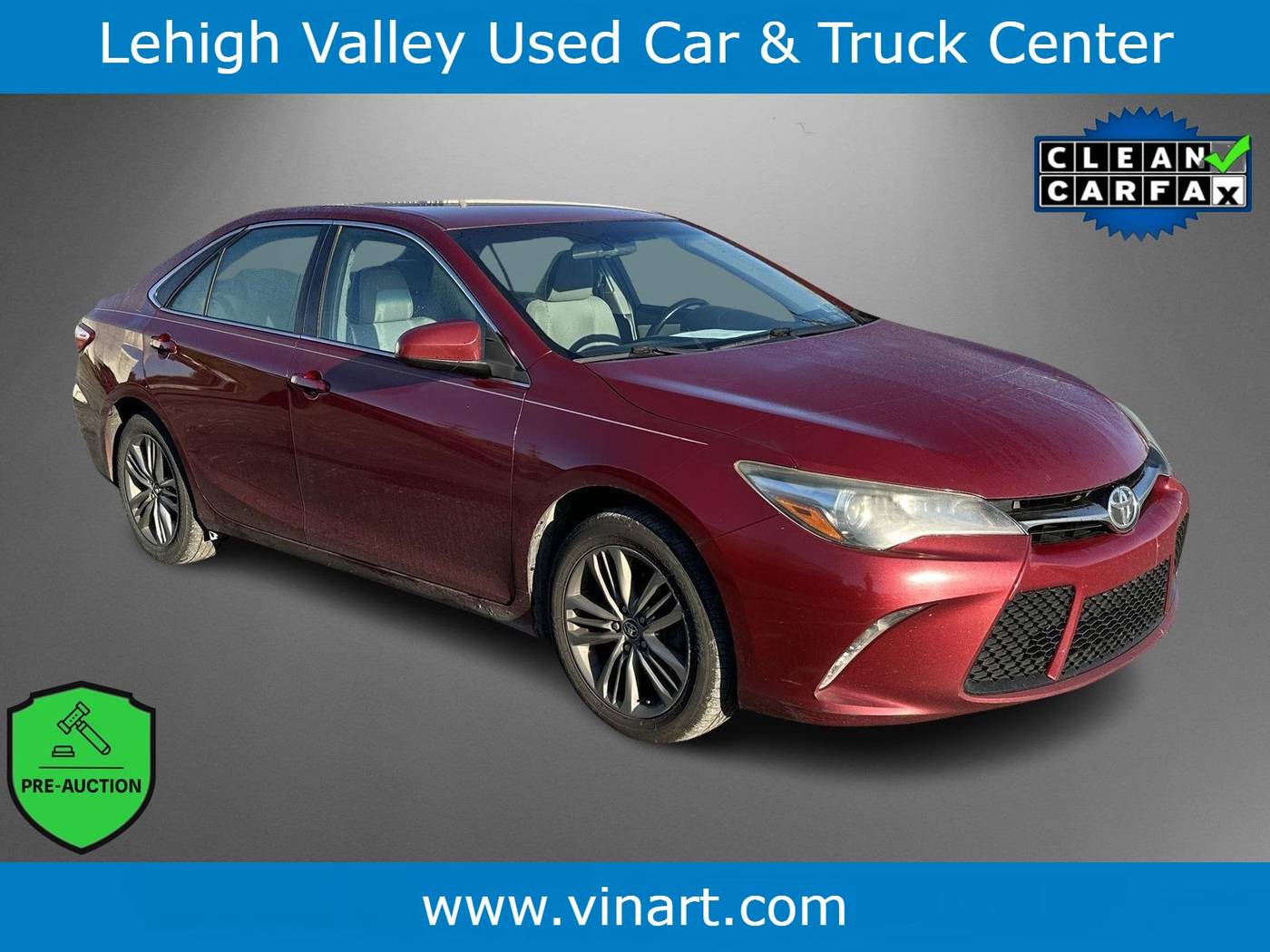 2016 Toyota Camry SE — Sedan — 189,827 mi — Emmaus, PA