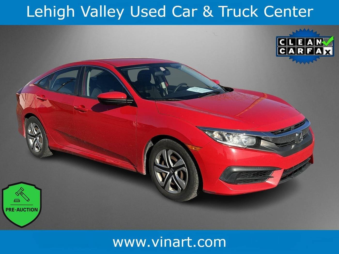 2016 Honda Civic LX — Sedan — 135,869 mi — Emmaus, PA