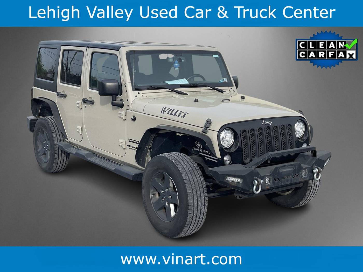 2017 Jeep Wrangler Sport — SUV — 101,759 mi — Emmaus, PA