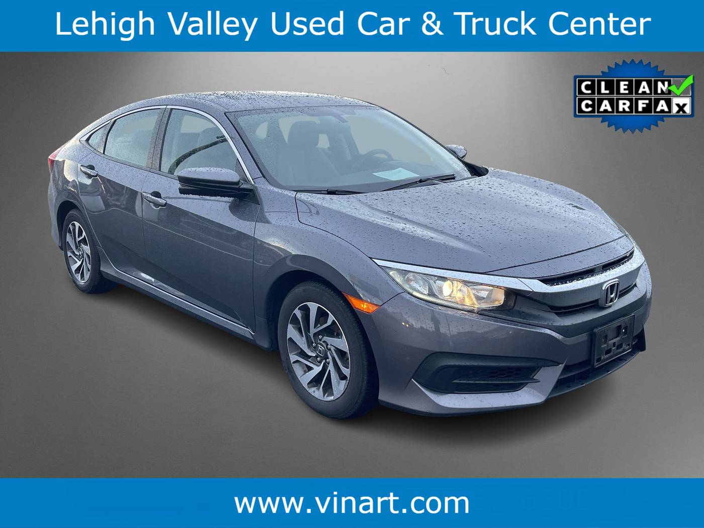 2017 Honda Civic EX — Sedan — 64,726 mi — Emmaus, PA