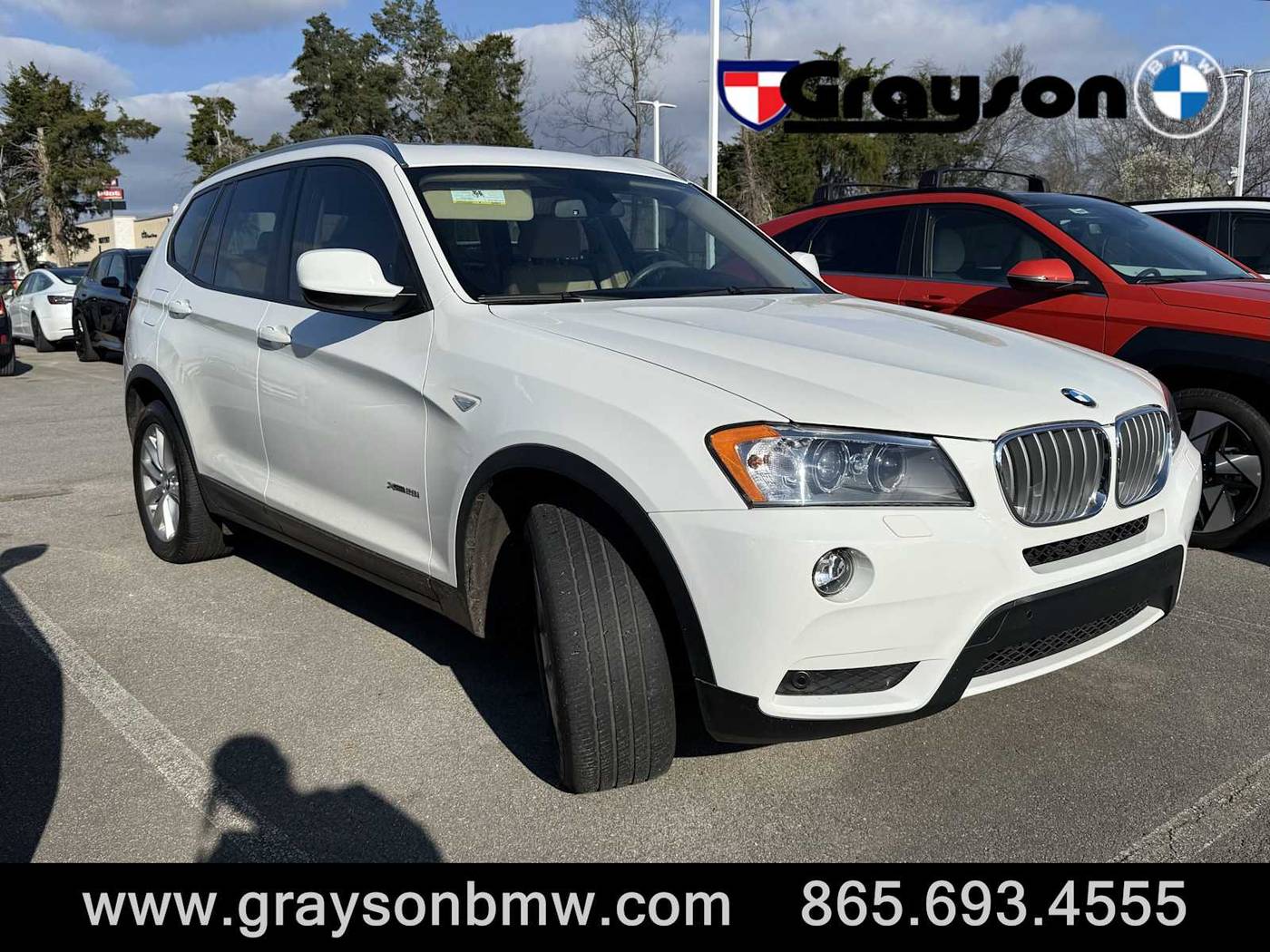 2014 BMW X3 28i — SUV — 57,464 mi — Knoxville, TN