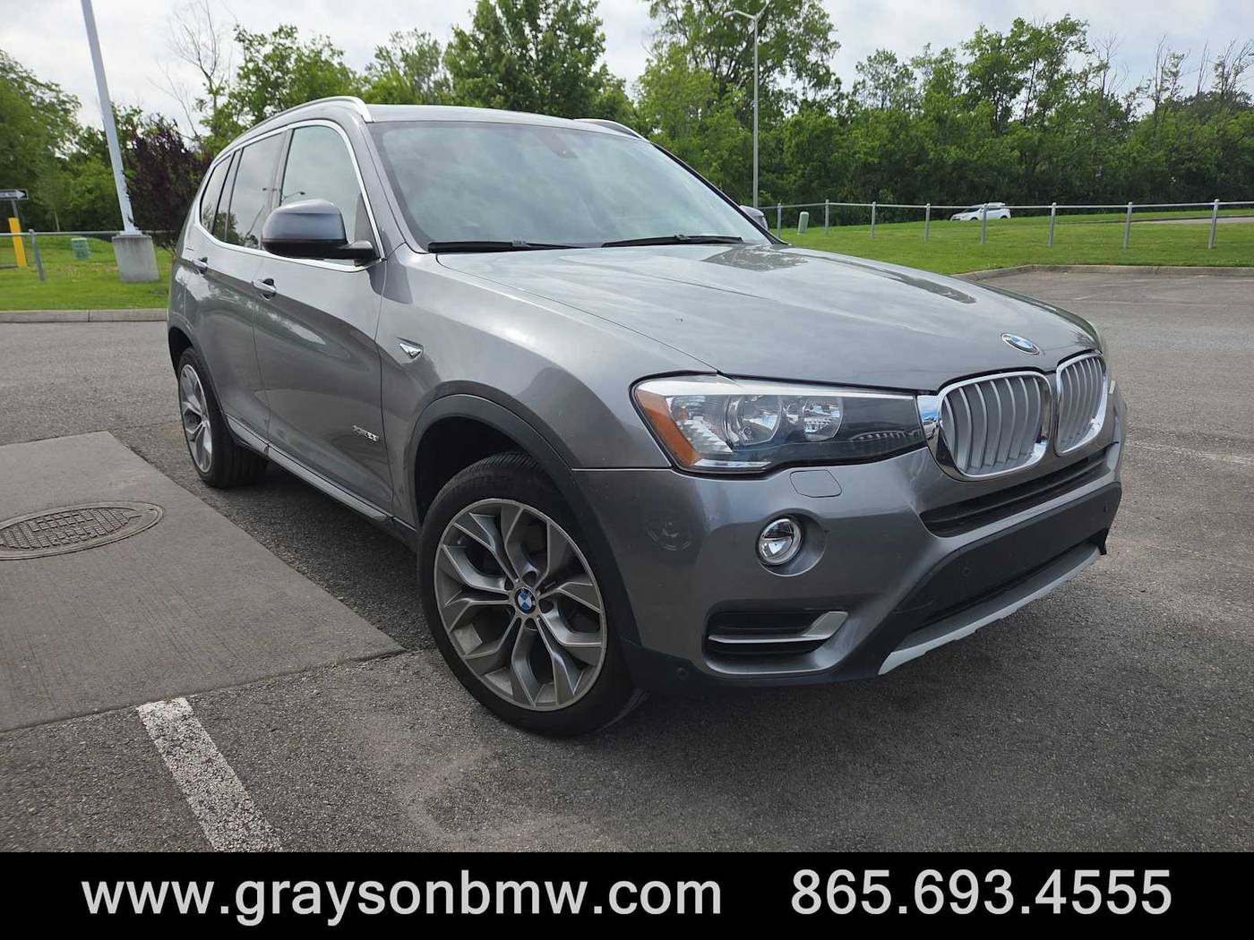 2016 BMW X3 28i — SUV — 86,657 mi — Knoxville, TN