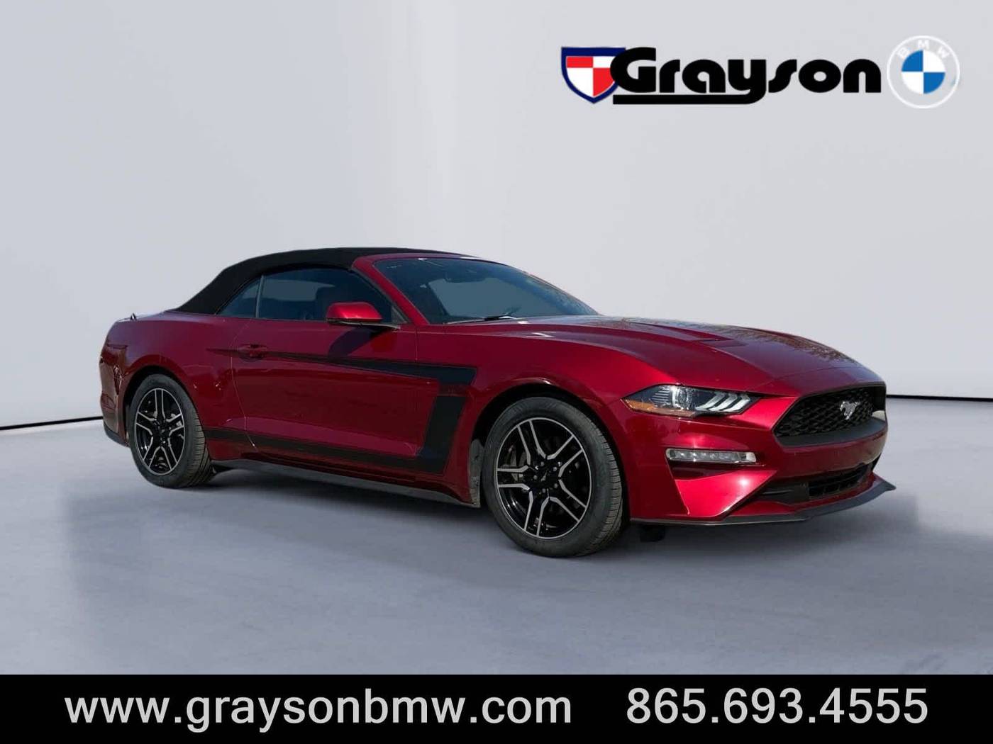 2018 Ford Mustang EcoBoost Premium — Convertible — 15,199 mi — Knoxville, TN