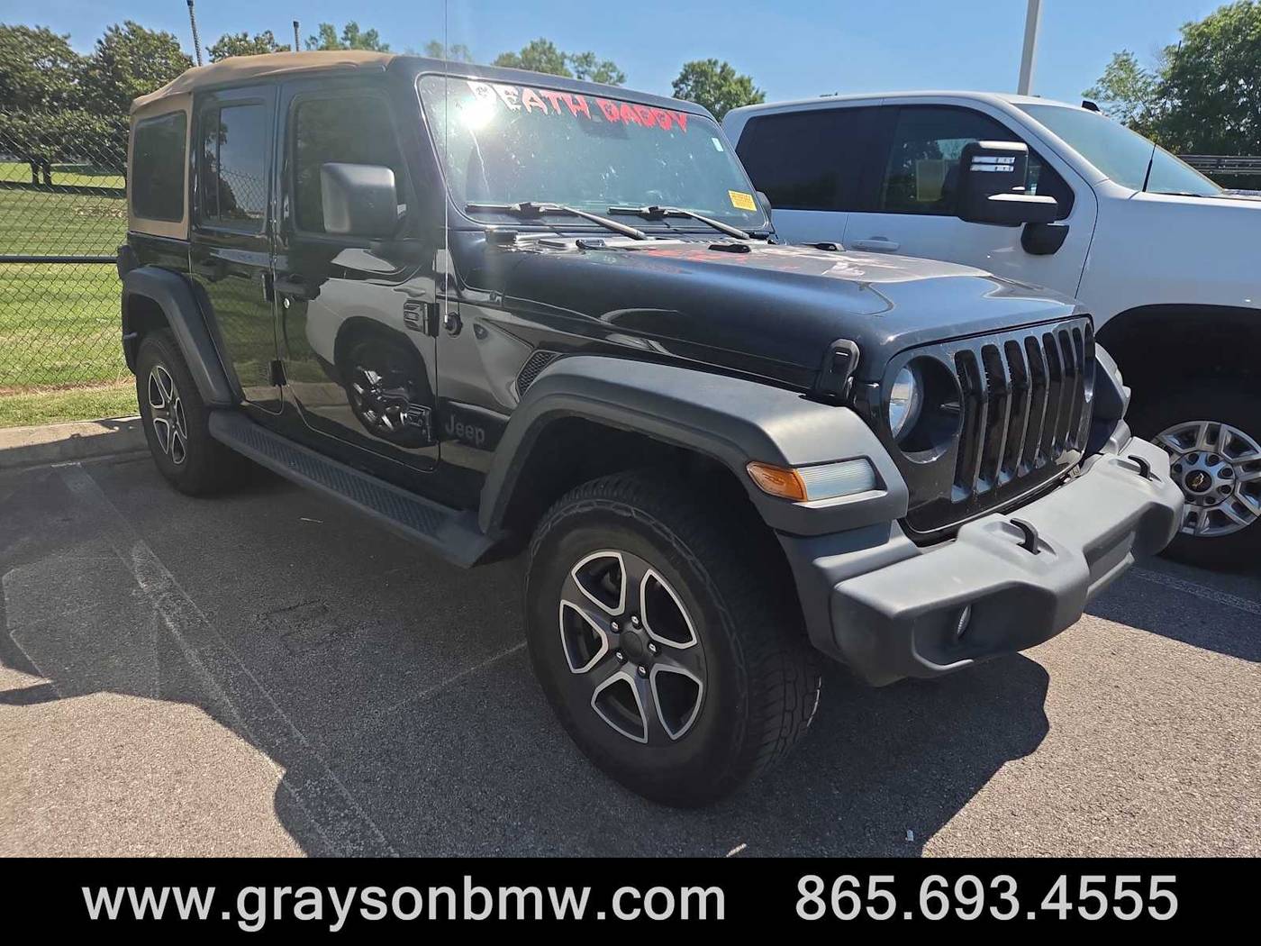2020 Jeep Wrangler Black and Tan