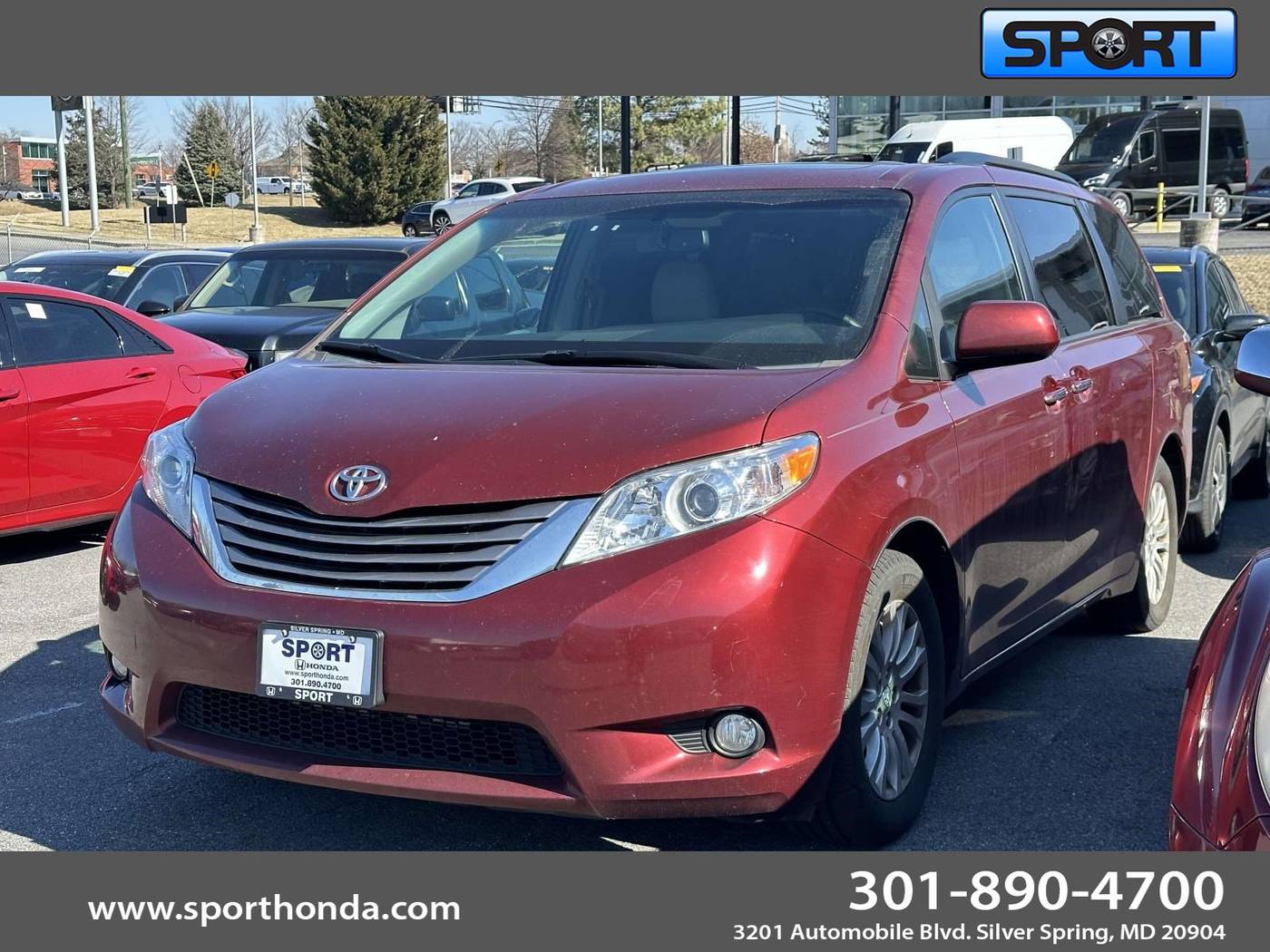 2015 Toyota Sienna XLE — Minivan — 83,620 mi — Silver Spring, MD