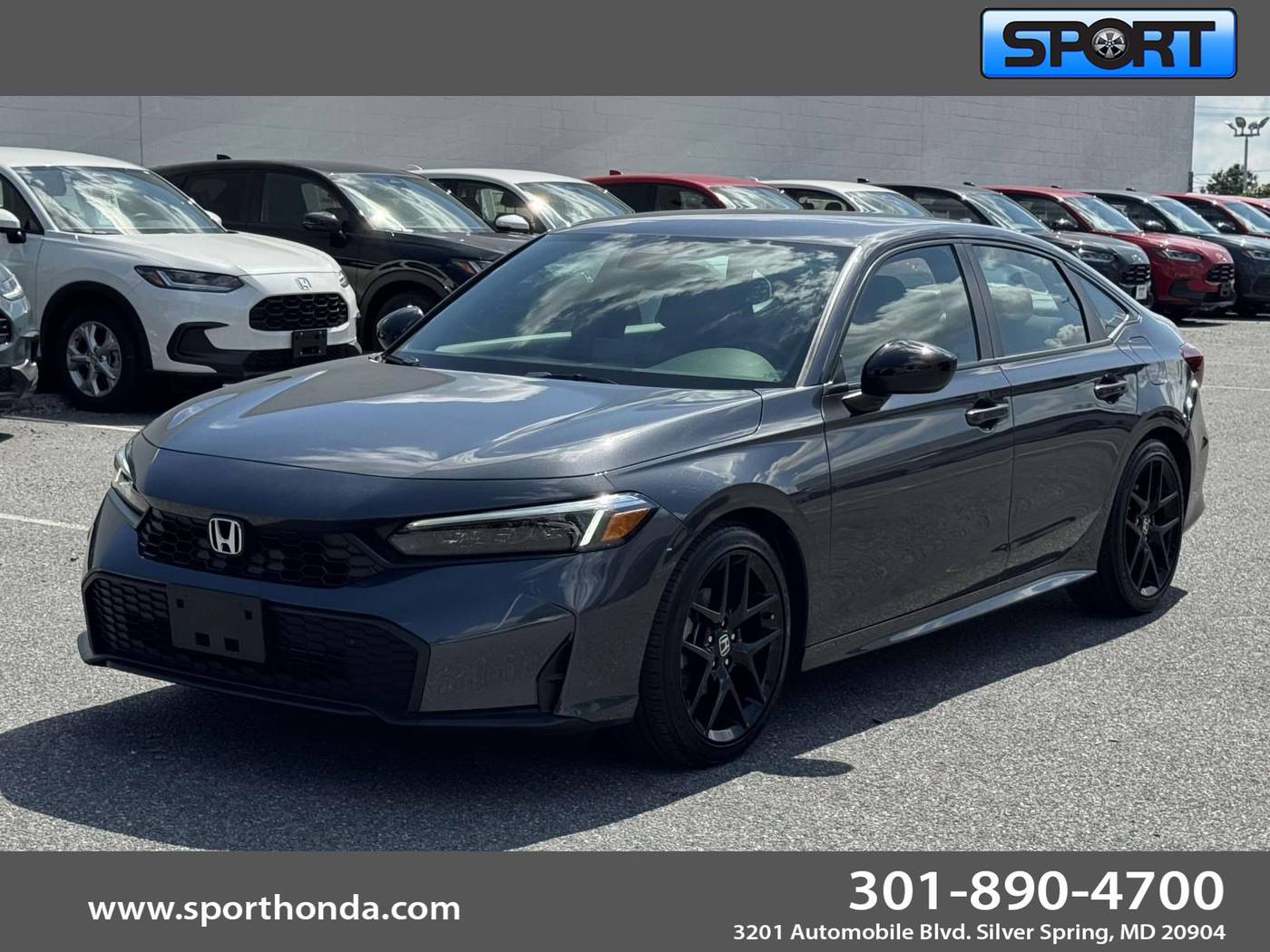 2025 Honda Civic Sport — Sedan — 21,113 mi — Silver Spring, MD