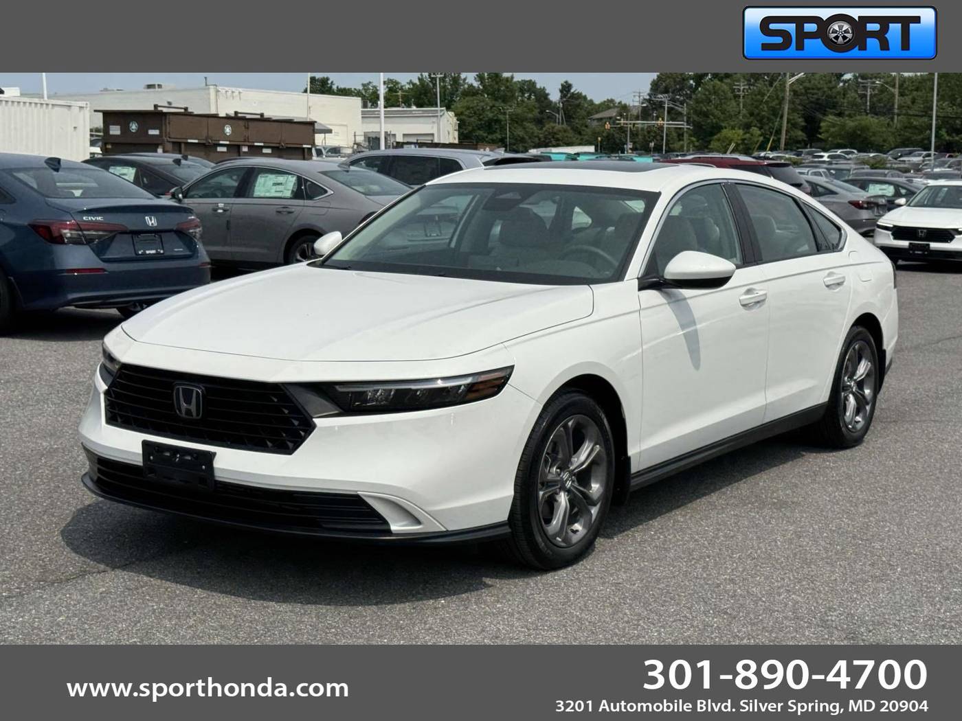 2024 Honda Accord EX — Sedan — 7,086 mi — Silver Spring, MD