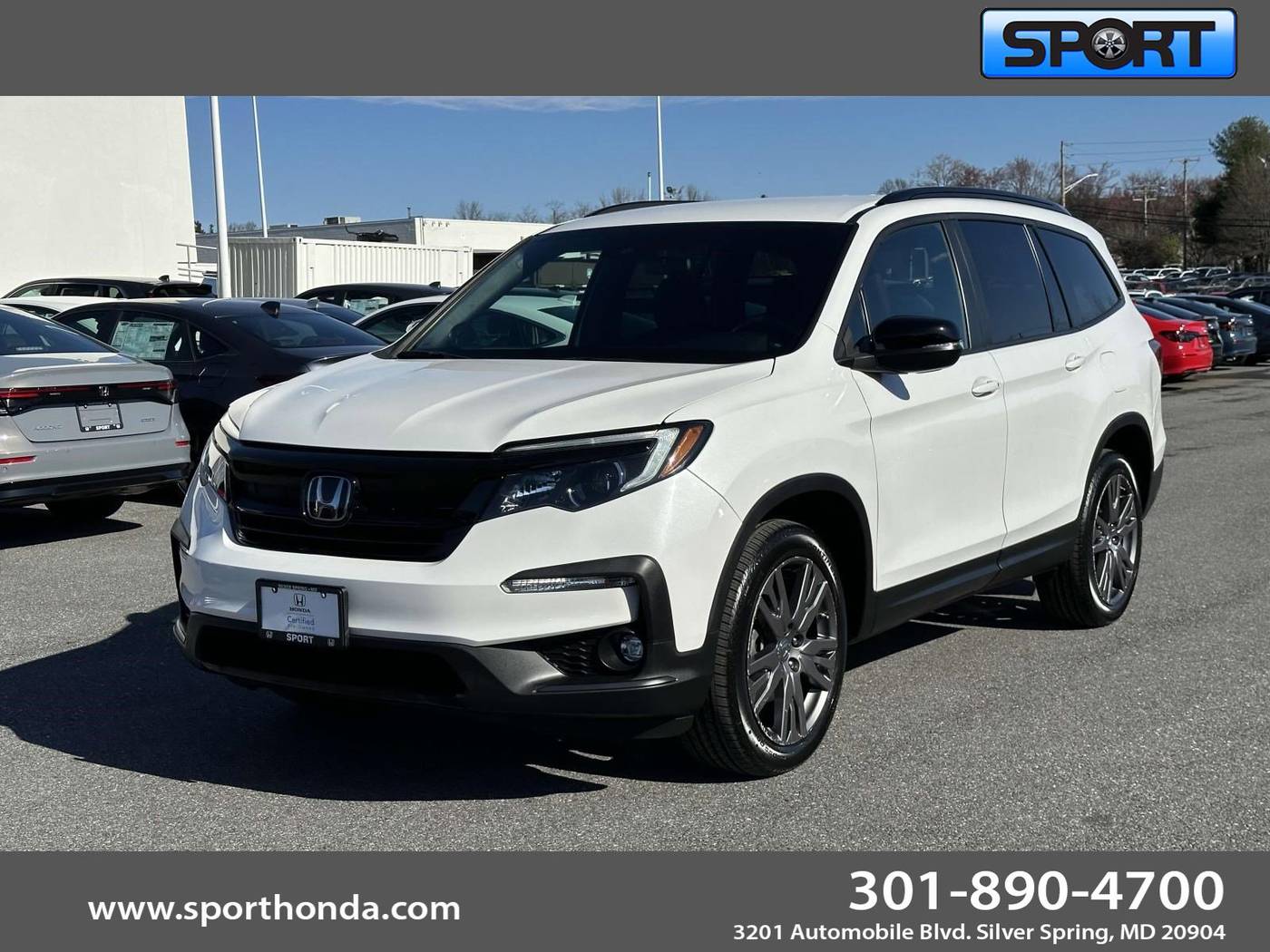 2022 Honda Pilot Sport — SUV — 38,243 mi — Silver Spring, MD