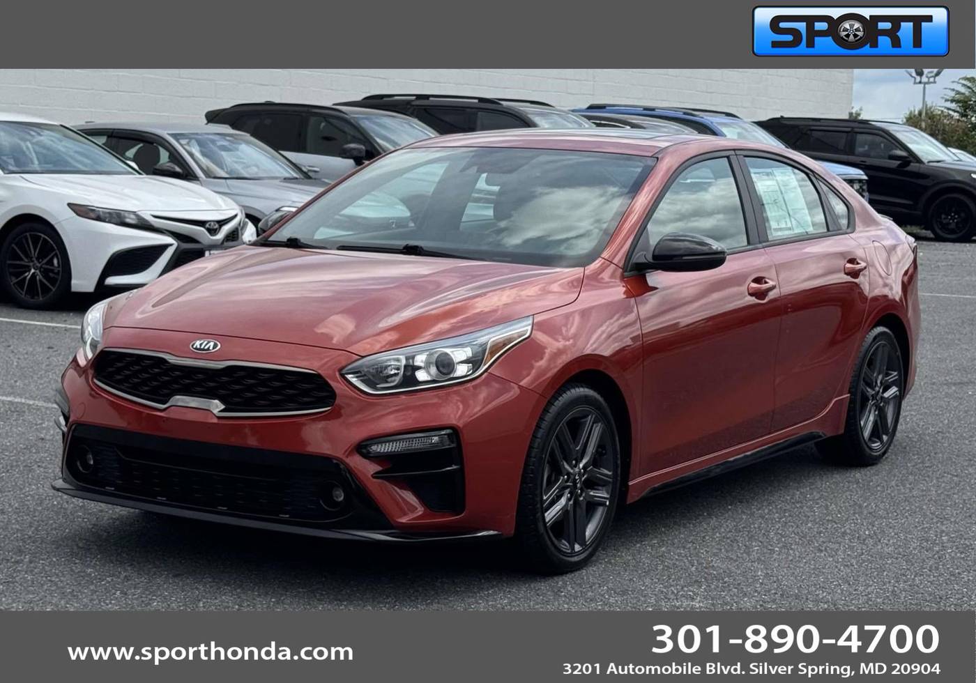 2021 Kia Forte GT-Line — Sedan — 26,977 mi — Silver Spring, MD