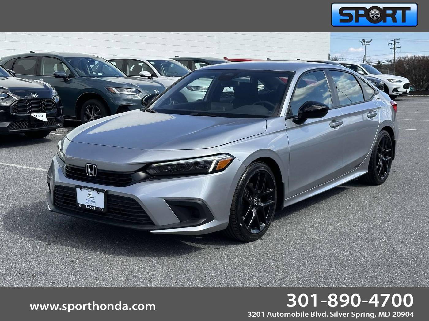 2023 Honda Civic Sport — Sedan — 37,034 mi — Silver Spring, MD