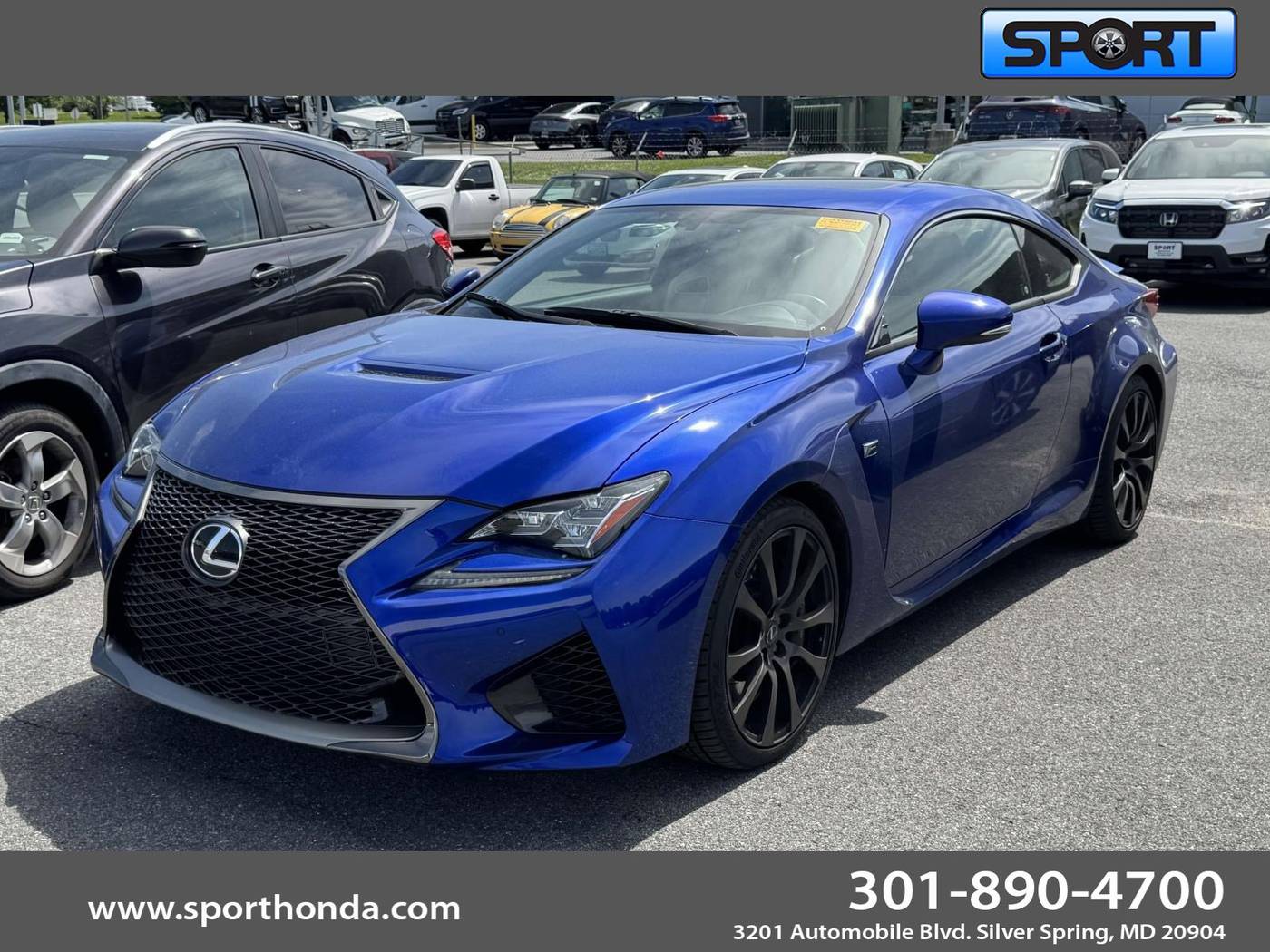 2015 Lexus RC RC F — Coupe — 53,982 mi — Silver Spring, MD