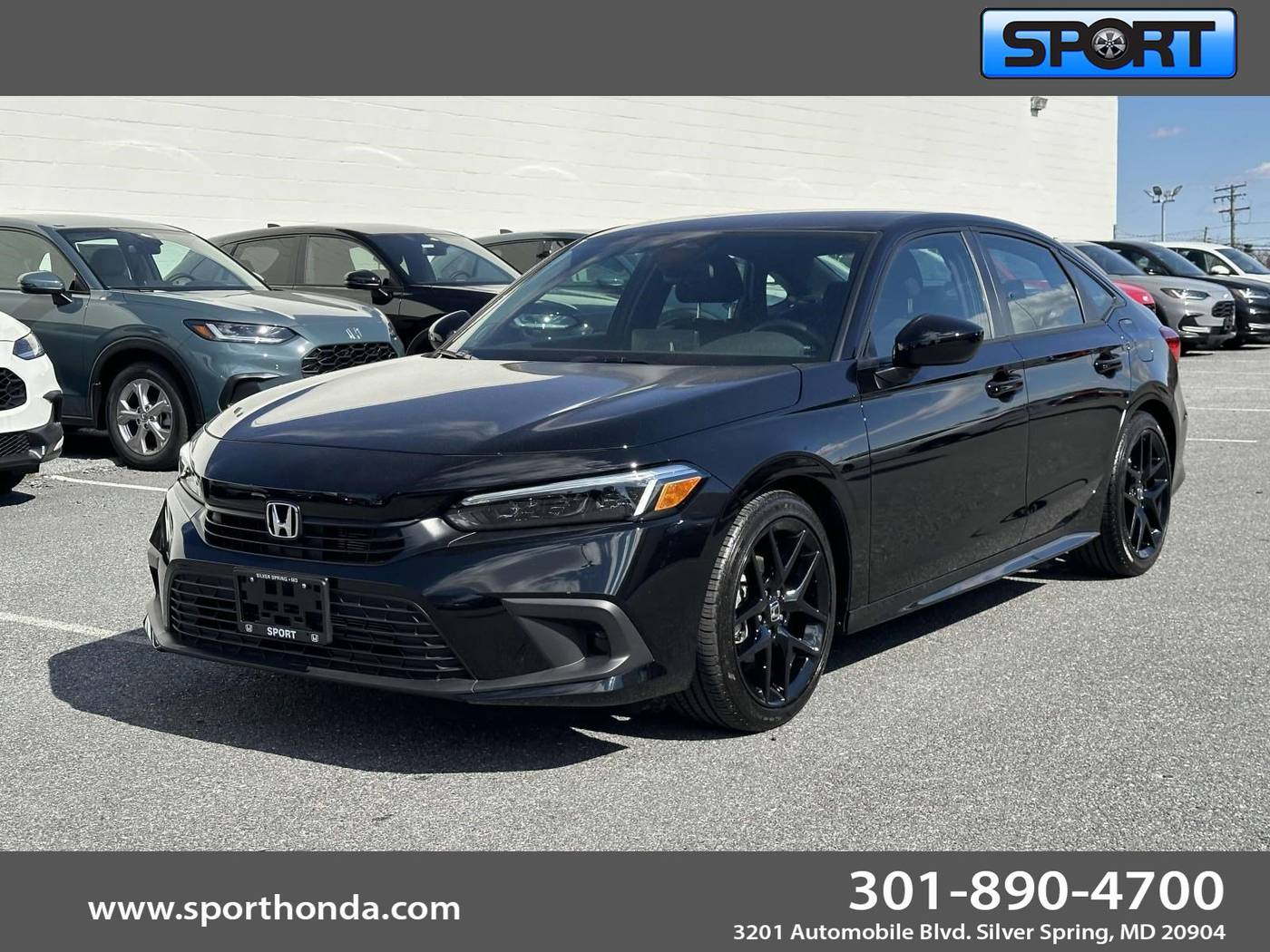 2024 Honda Civic Sport — Sedan — 2,403 mi — Silver Spring, MD