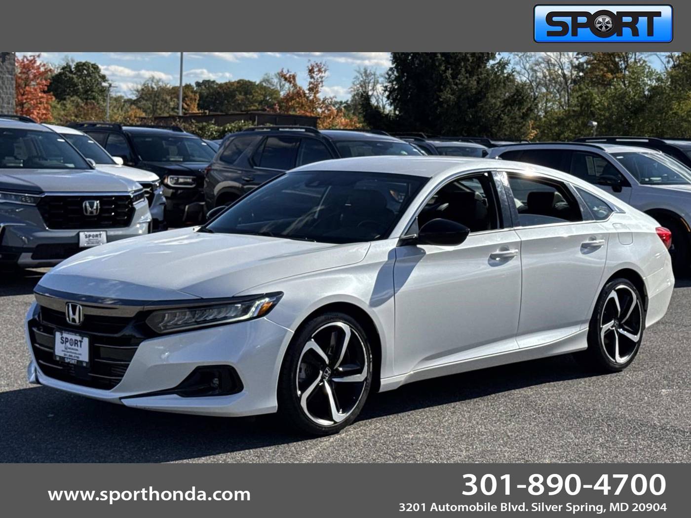 2022 Honda Accord Sport — Sedan — 27,660 mi — Silver Spring, MD