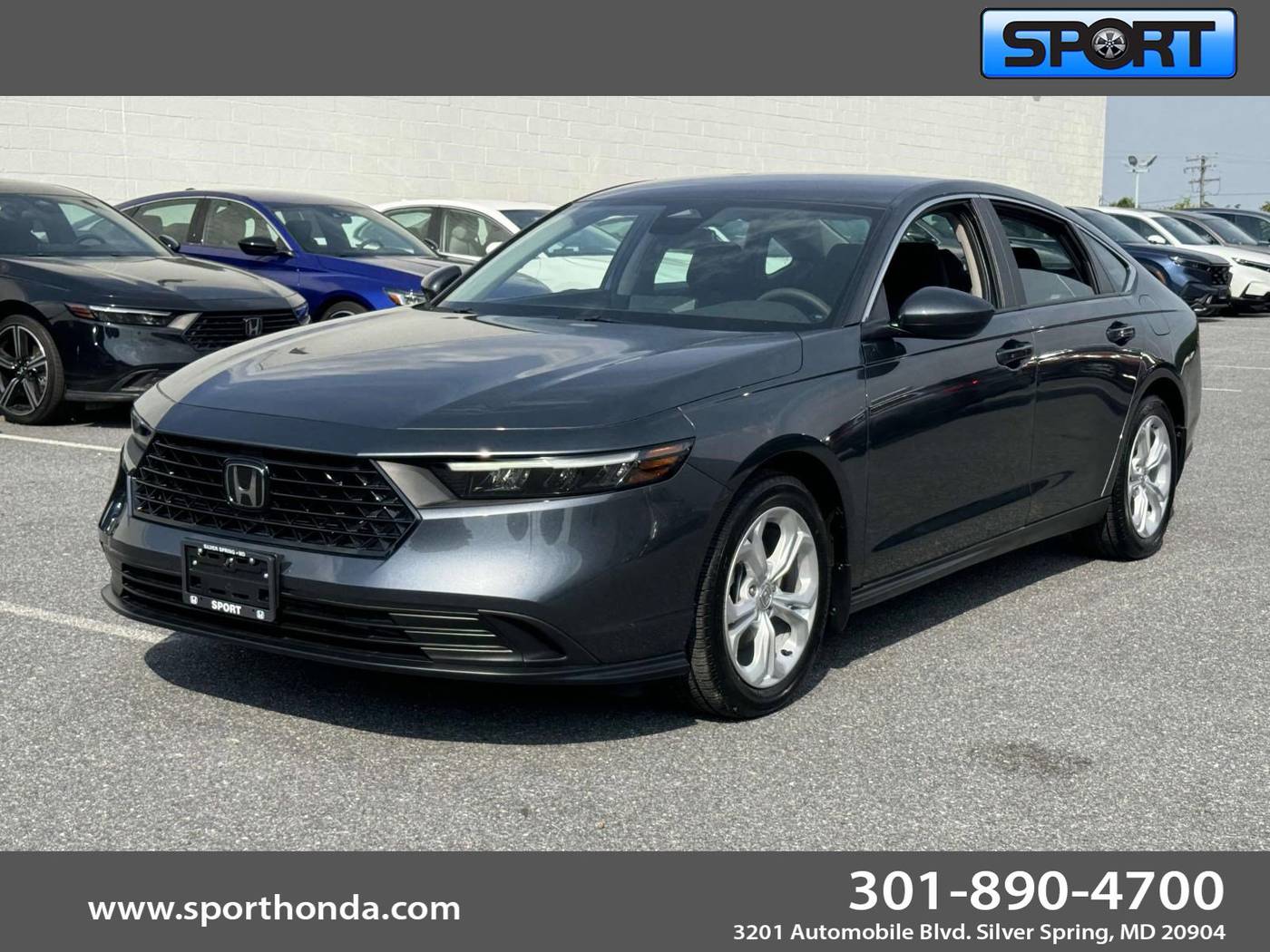 2024 Honda Accord LX — Sedan — 2,641 mi — Silver Spring, MD