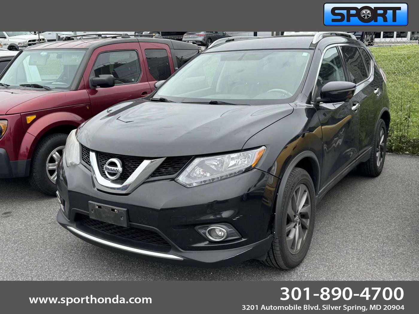 2016 Nissan Rogue SL — SUV — 122,019 mi — Silver Spring, MD