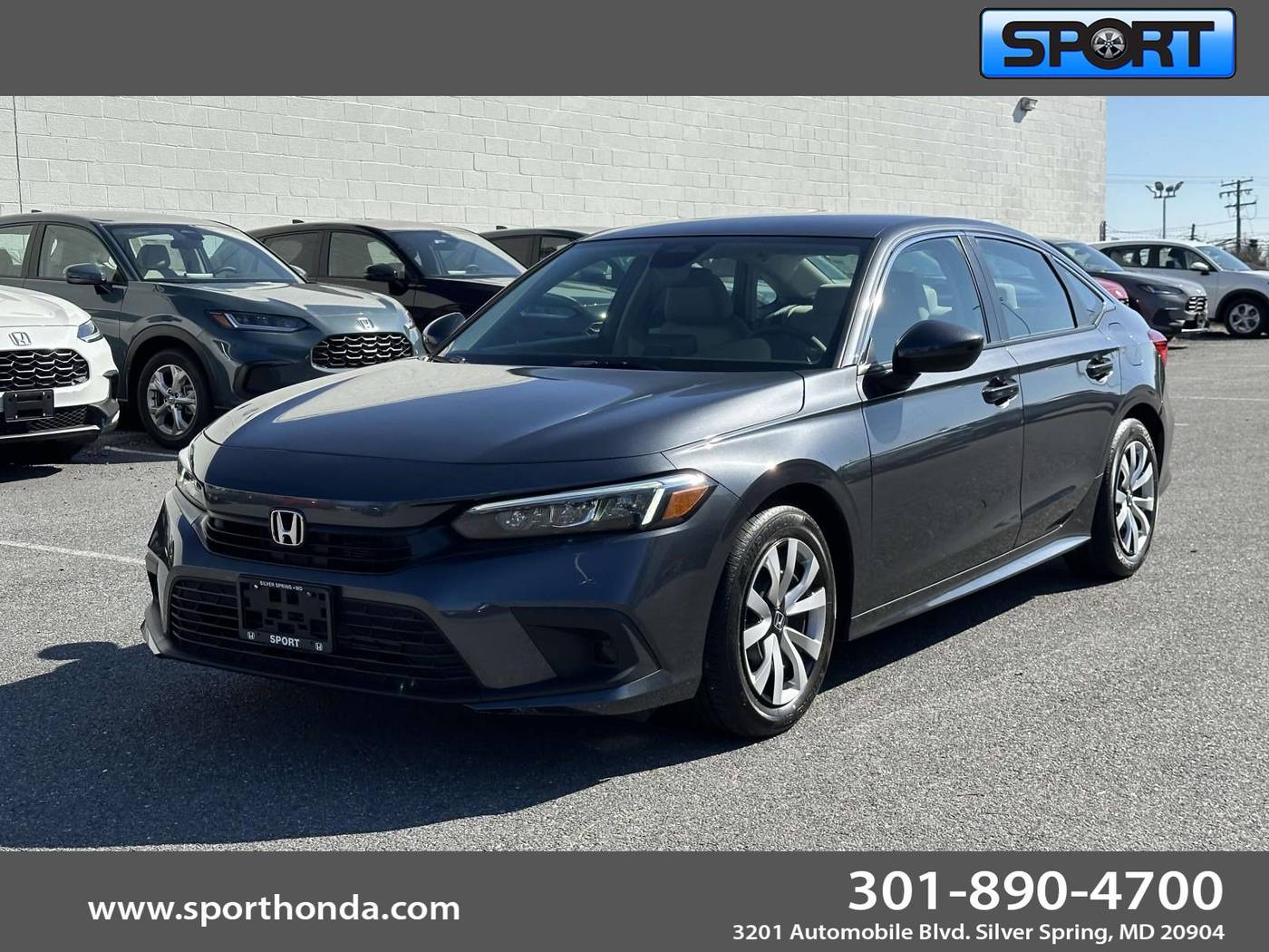 2024 Honda Civic LX — Sedan — 11,092 mi — Silver Spring, MD