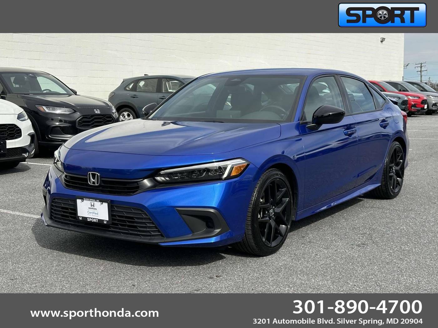 2023 Honda Civic Sport — Sedan — 21,431 mi — Silver Spring, MD