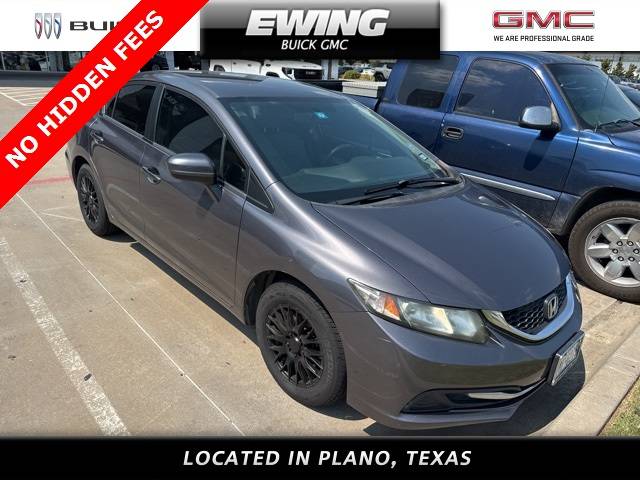 2015 Honda Civic LX — Sedan — 129,536 mi — Plano, TX