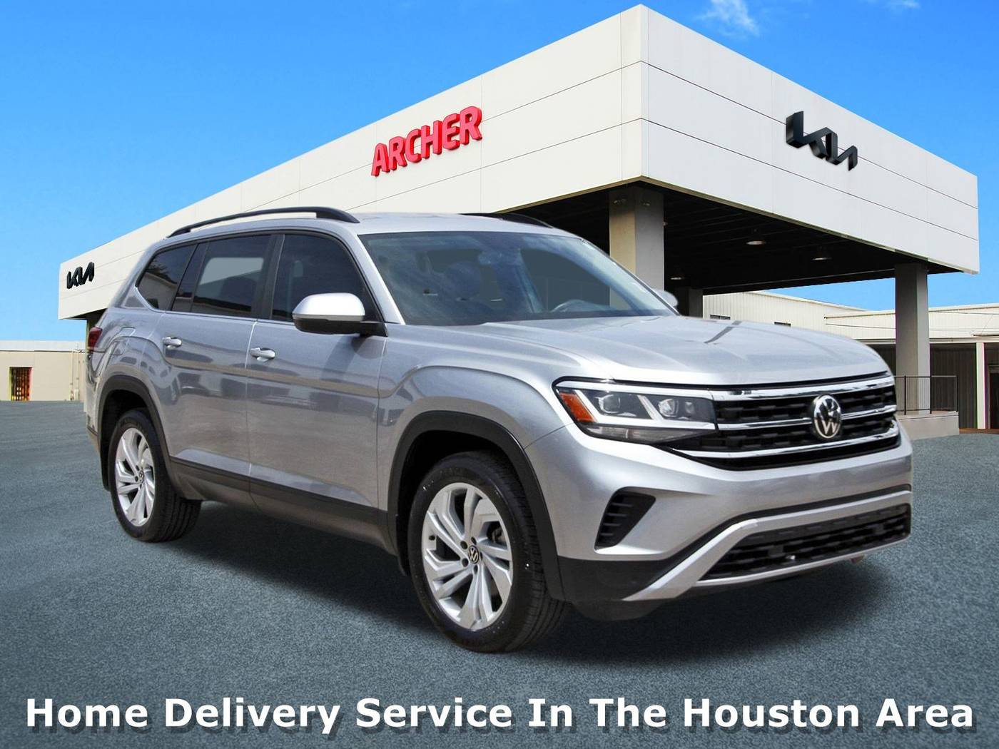 2022 Volkswagen Atlas SE with Technology — SUV — 28,558 mi — Houston, TX