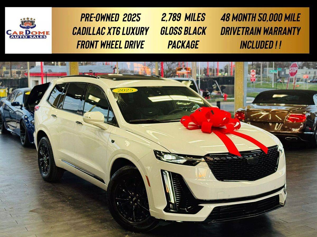 2025 Cadillac XT6 Luxury — SUV — 2,789 mi — Detroit, MI