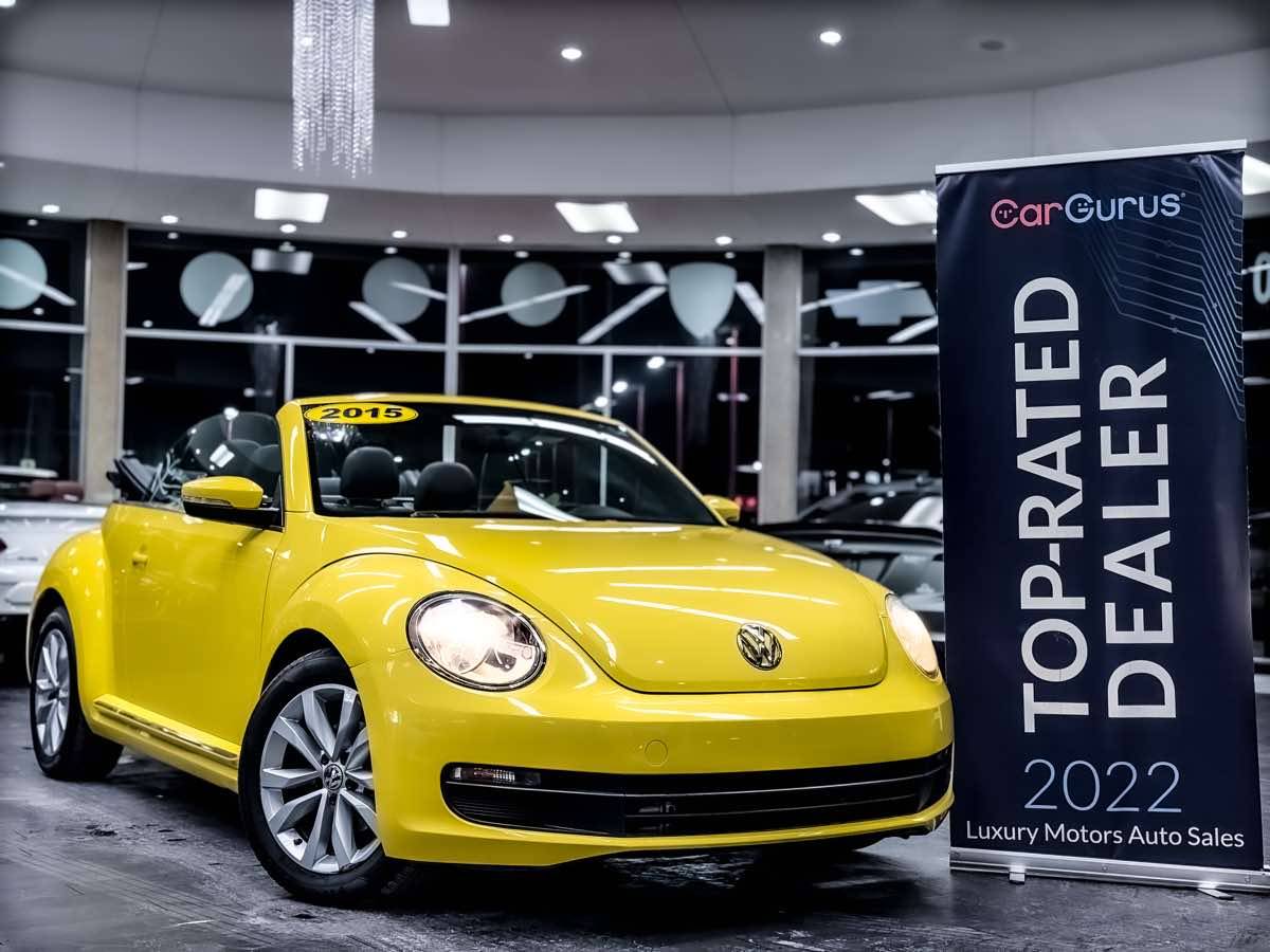 2015 Volkswagen Beetle 1.8T — Convertible — 33,170 mi — Detroit, MI
