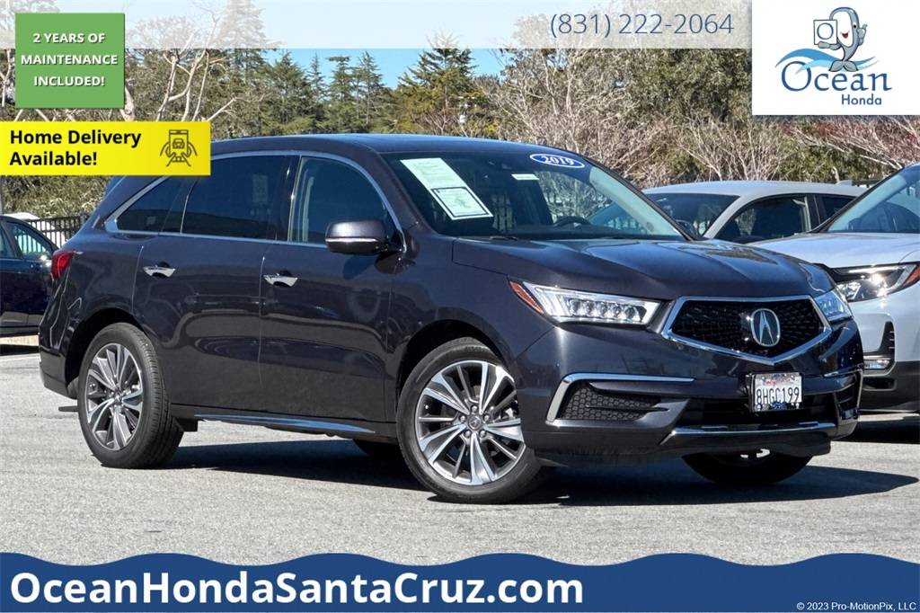 2019 Acura MDX Technology Package — SUV — 68,167 mi — Soquel, CA