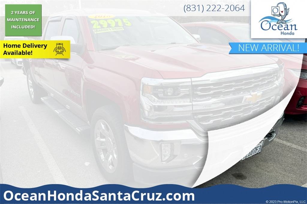 2018 Chevrolet Silverado 1500 LTZ — Pickup Truck — 82,091 mi — Soquel, CA