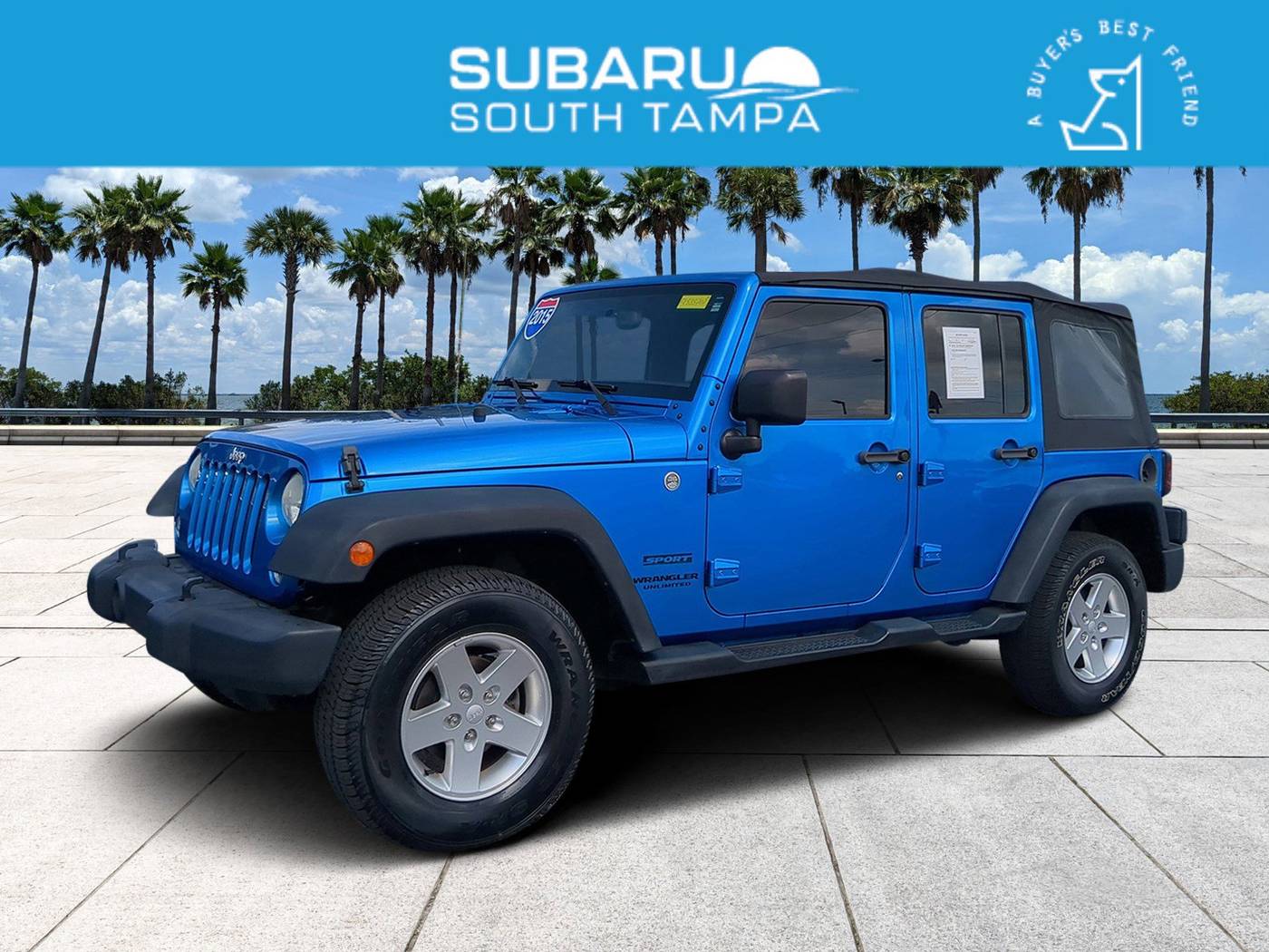 2015 Jeep Wrangler Sport — SUV — 56,975 mi — Tampa, FL