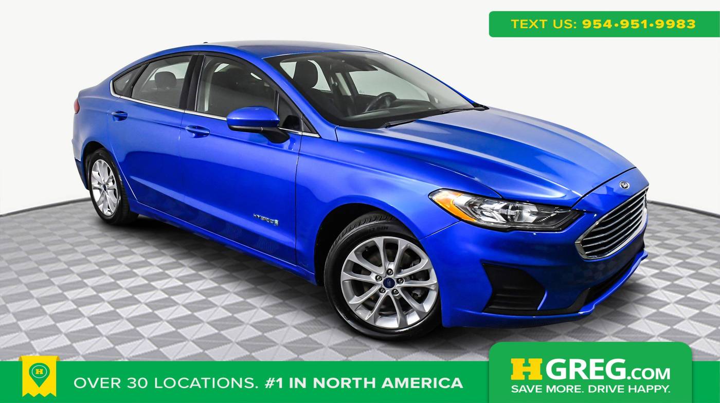 2019 Ford Fusion Hybrid SE — Sedan — 74,385 mi — Brandon, FL