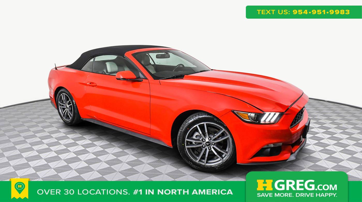 2017 Ford Mustang EcoBoost Premium — Convertible — 64,733 mi — Brandon, FL