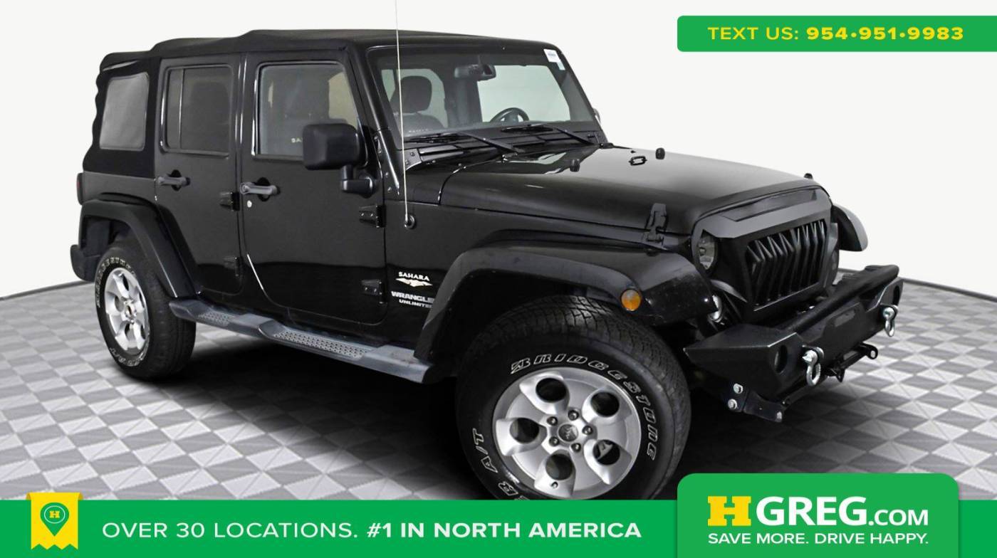 2015 Jeep Wrangler Sahara — SUV — 75,405 mi — Brandon, FL