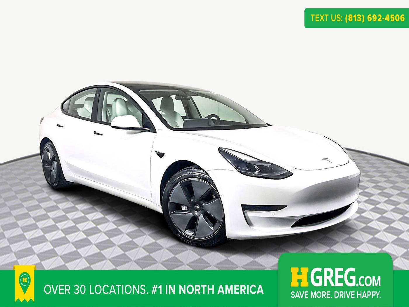 2021 Tesla Model 3 Standard Range Plus — Sedan — 43,360 mi — Brandon, FL
