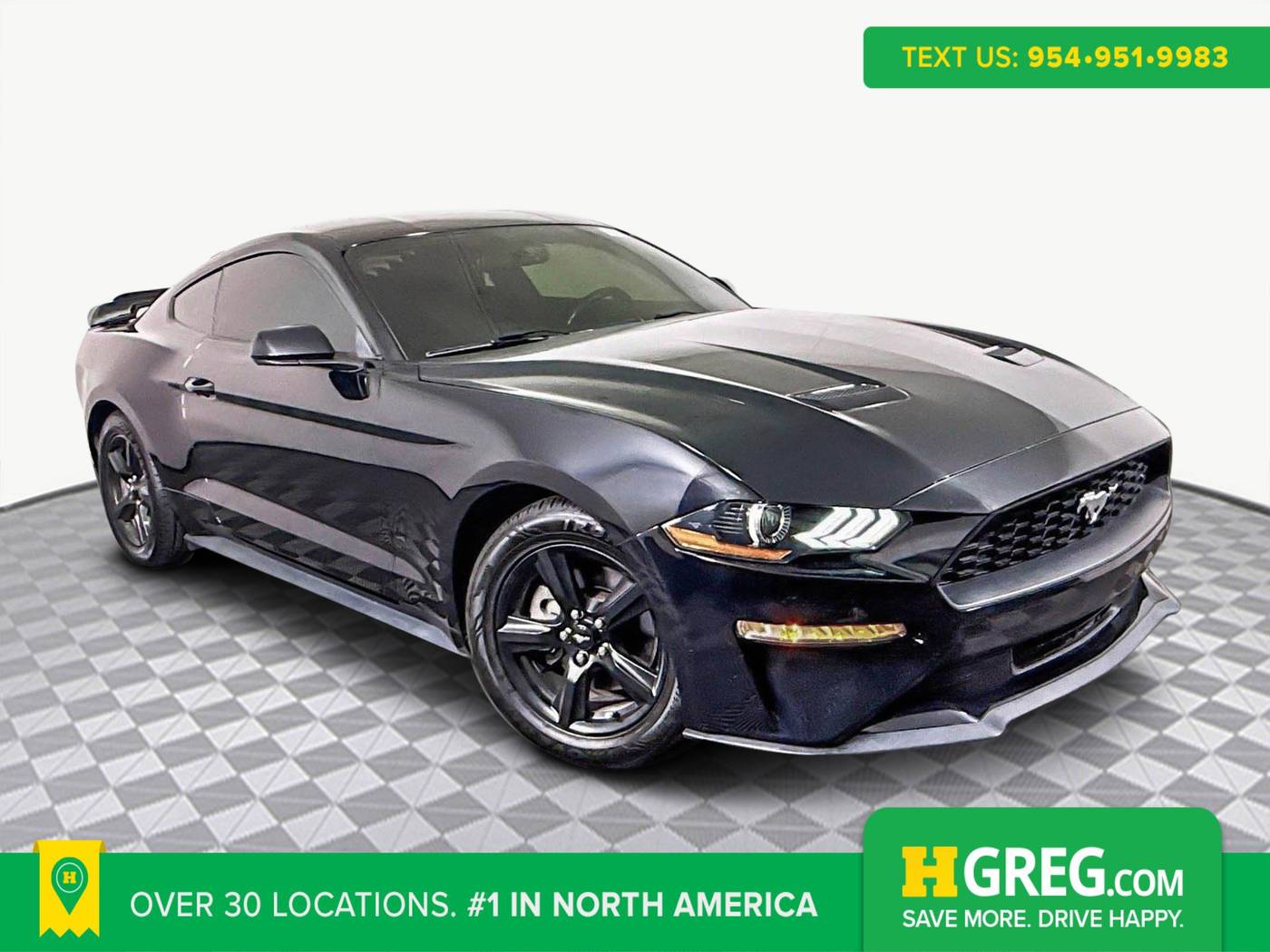 2019 Ford Mustang EcoBoost — Coupe — 72,293 mi — Brandon, FL