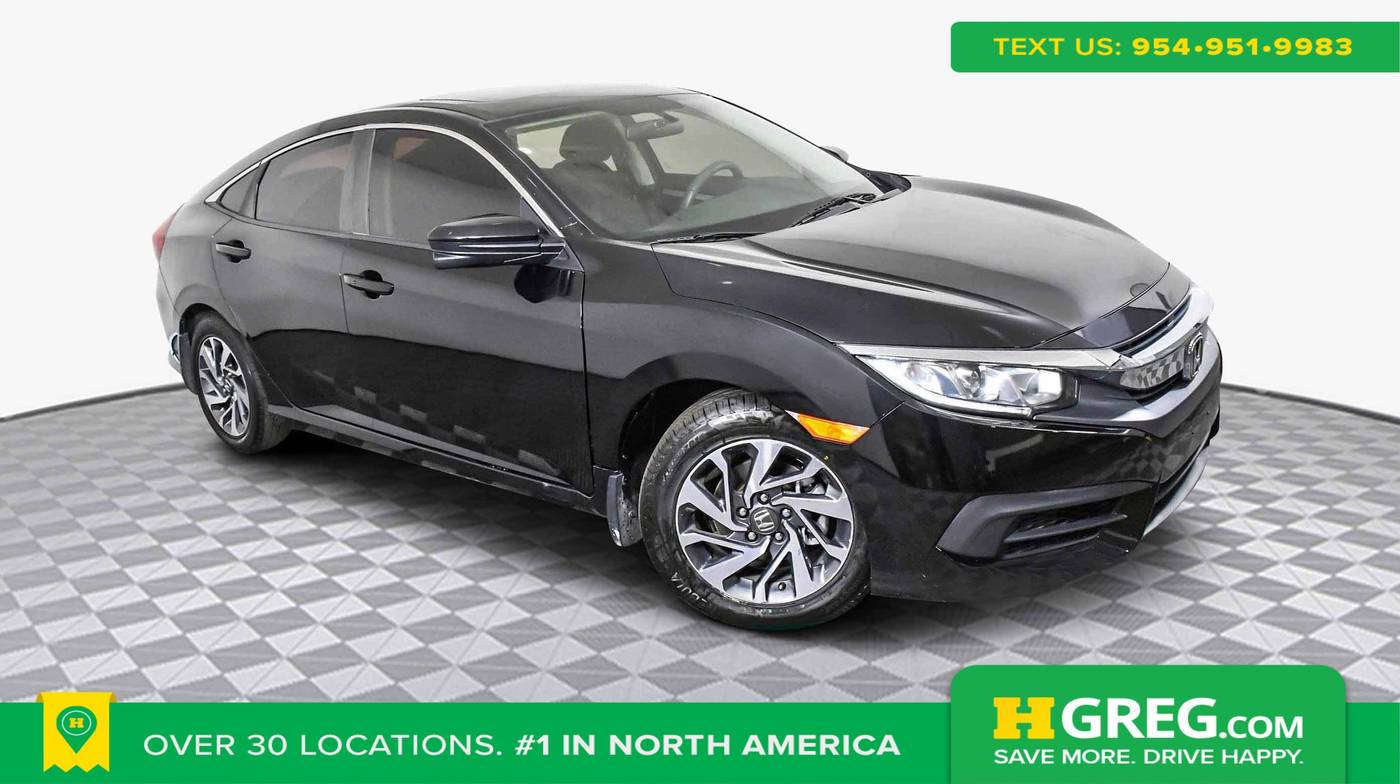 2018 Honda Civic EX — Sedan — 67,878 mi — Brandon, FL
