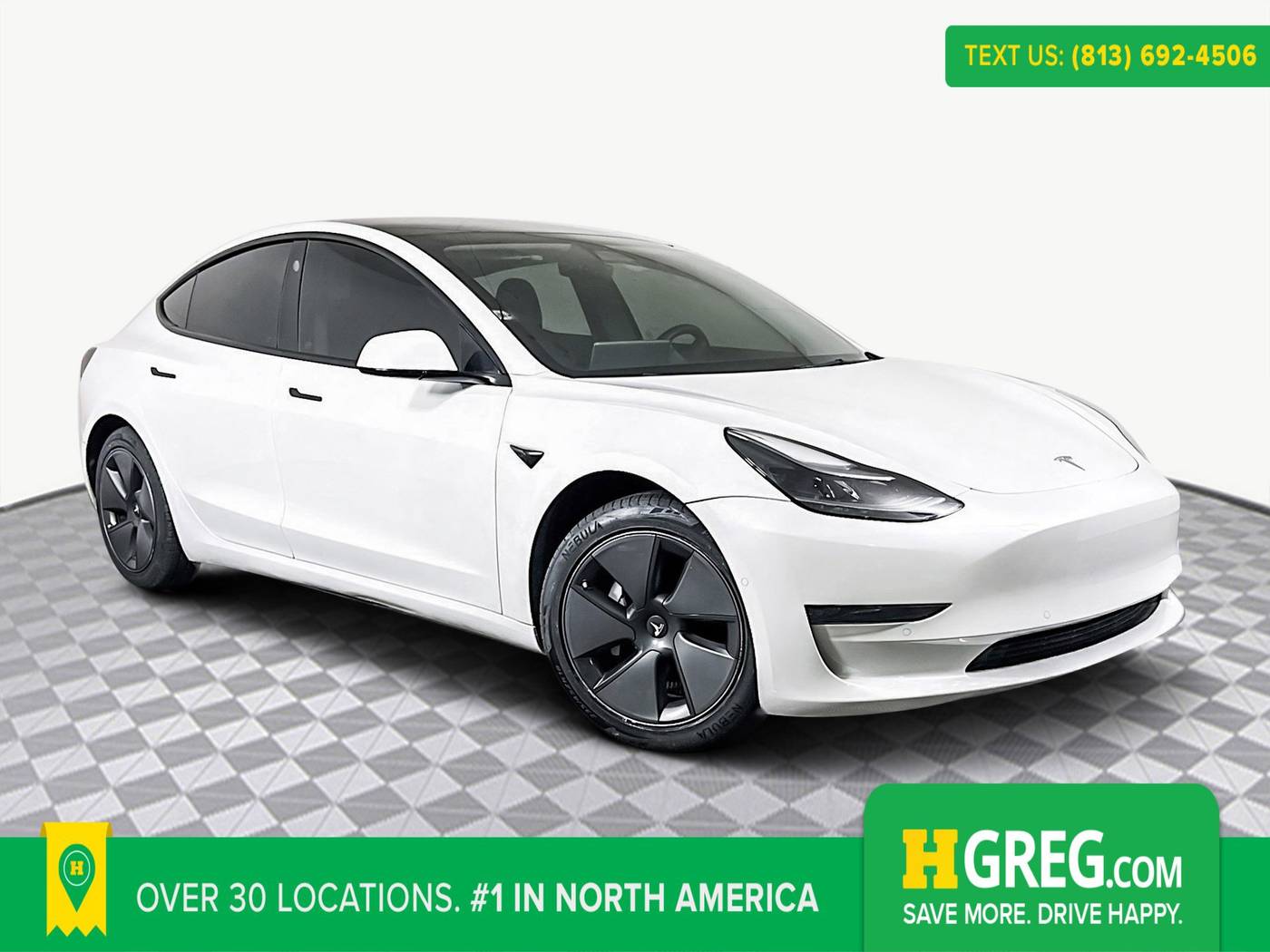 2021 Tesla Model 3 Standard Range Plus — Sedan — 45,606 mi — Brandon, FL