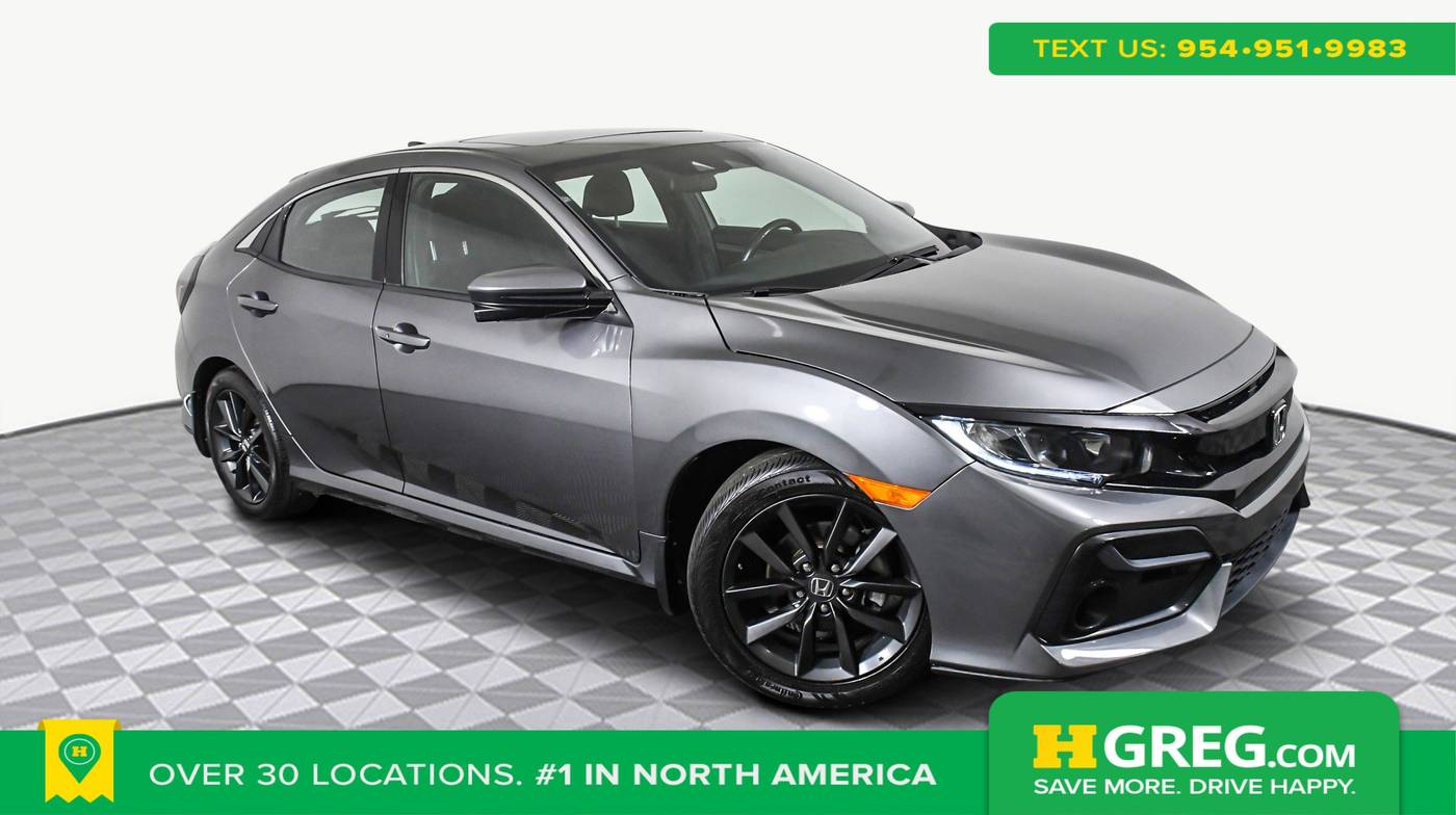 2021 Honda Civic EX — Hatchback — 49,109 mi — Brandon, FL