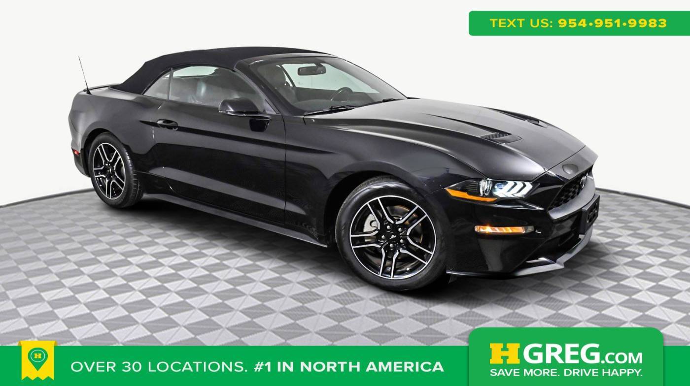 2020 Ford Mustang EcoBoost Premium — Convertible — 77,538 mi — Brandon, FL
