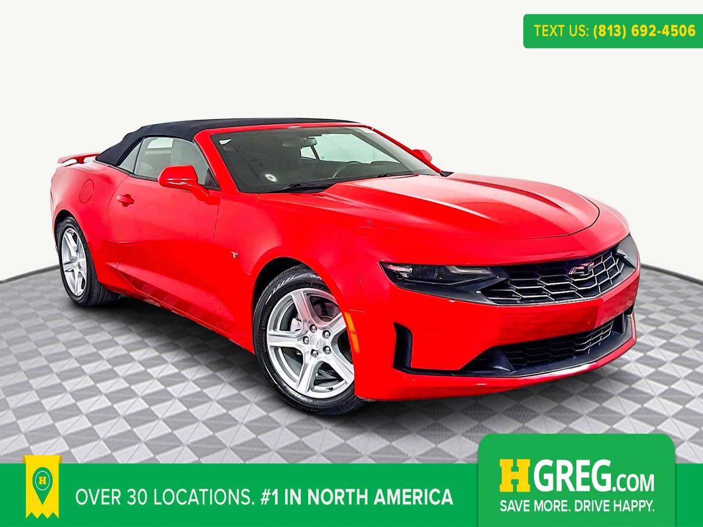 2019 Chevrolet Camaro 1LT — Convertible — 54,937 mi — Brandon, FL